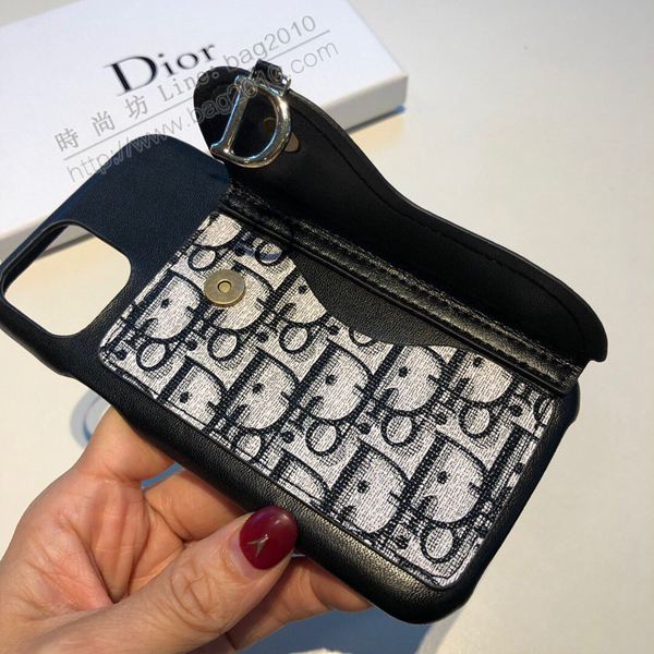 Dior手機套 迪奧插卡手機殼 官網同步跟新 原版三包軟殼 可當零錢包  mmk1058